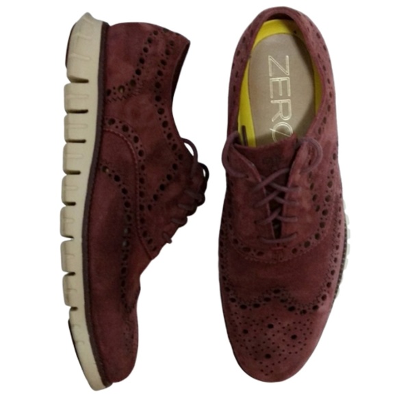 cole haan maroon shoes